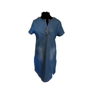 NWT Women’s Denim Look‎ Dress – Size 3XL (See Measurements)